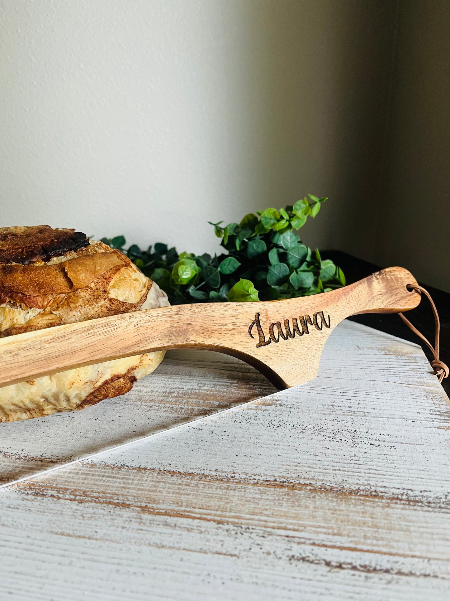 Engraved Bread Saw
