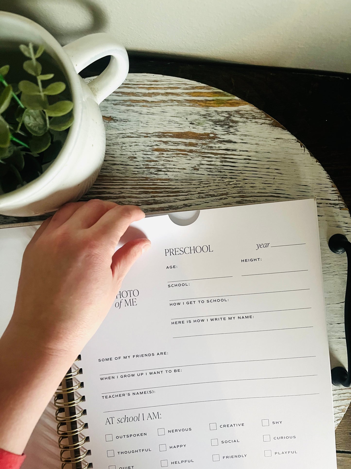 Keepsake Journal - The School Years