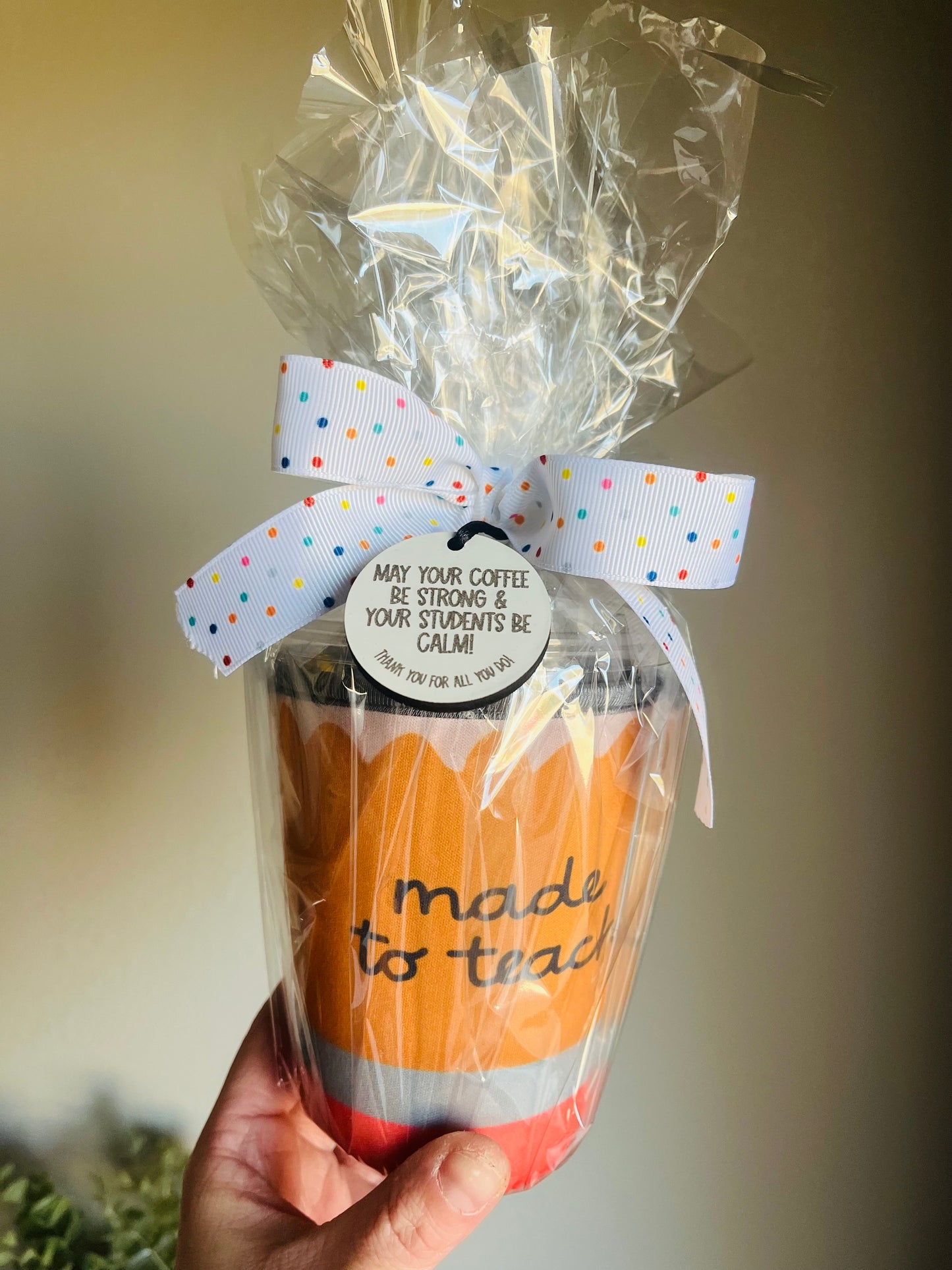 Coffee Sleeve Teacher Gift
