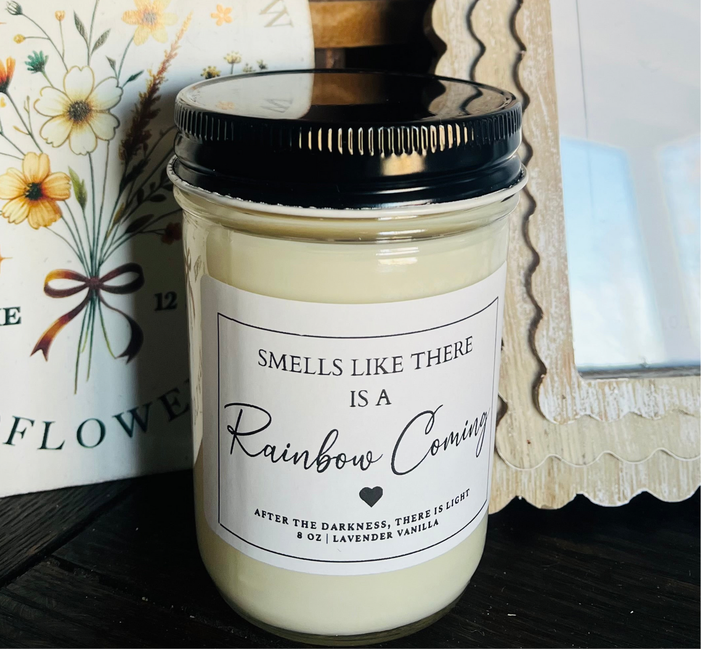 Smells Like a Rainbow Coming Candles