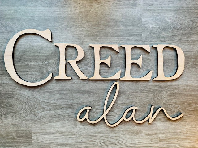 3D Cut Wording