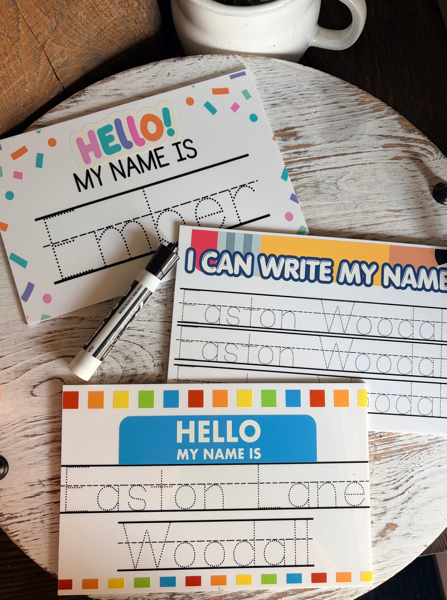 Name Tracing Boards