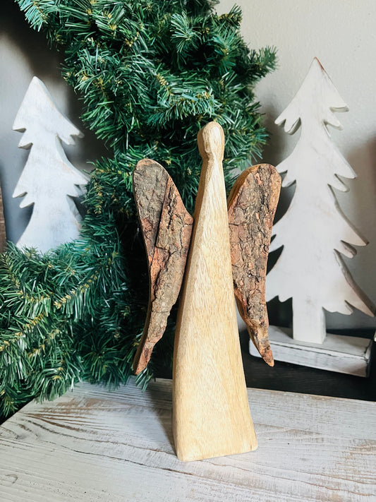 Wood and Bark Angel