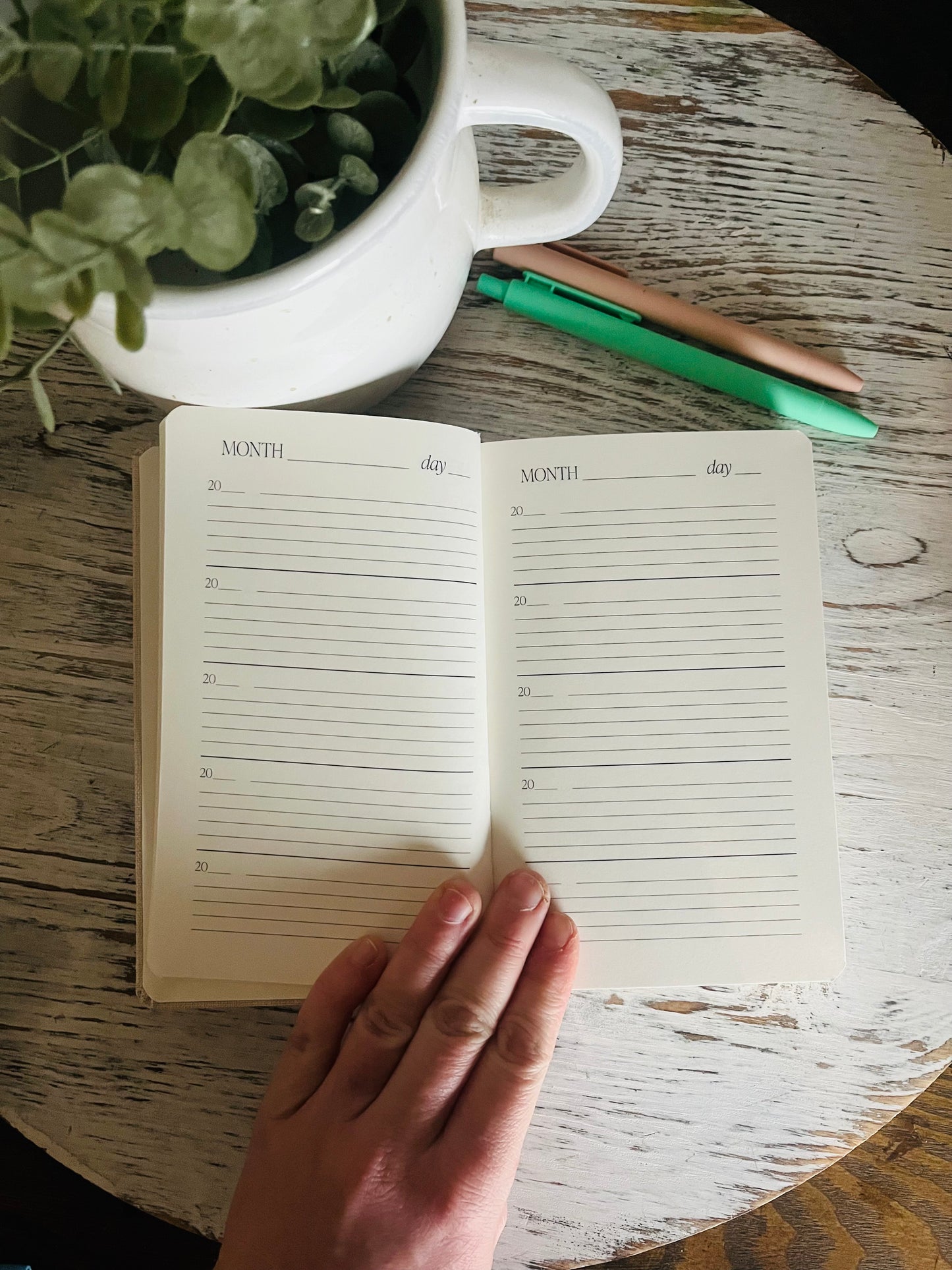 A Memory A Day for Five Years Journal - Tan