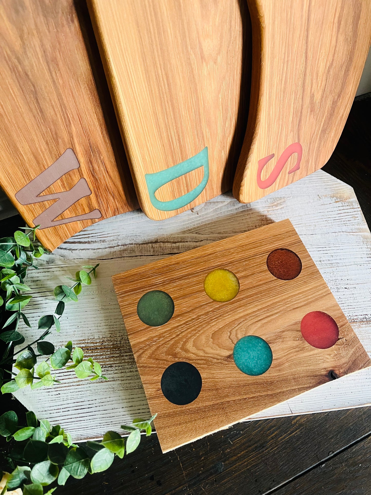 BUNDLE Cutting Board & Bread Saw