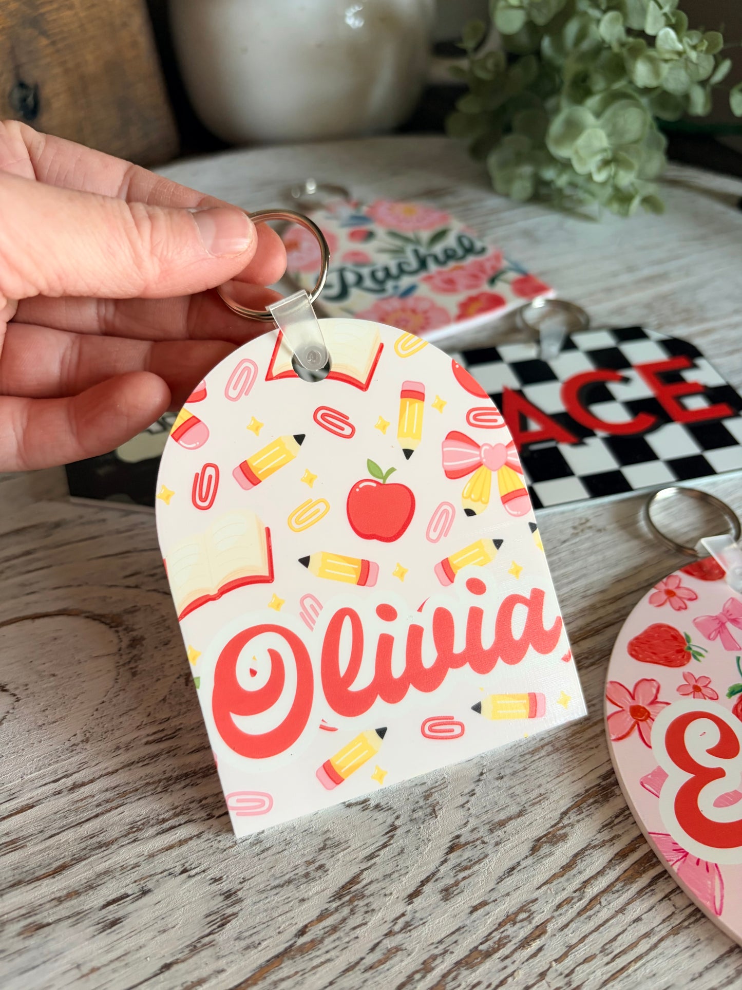 Doublesided Backpack Tags
