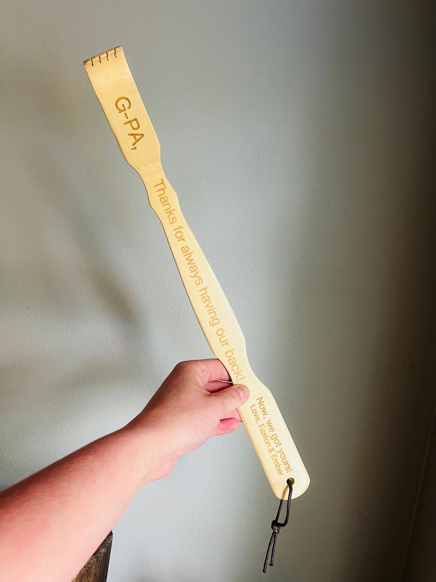 Got Your Back Engraved Back Scratcher