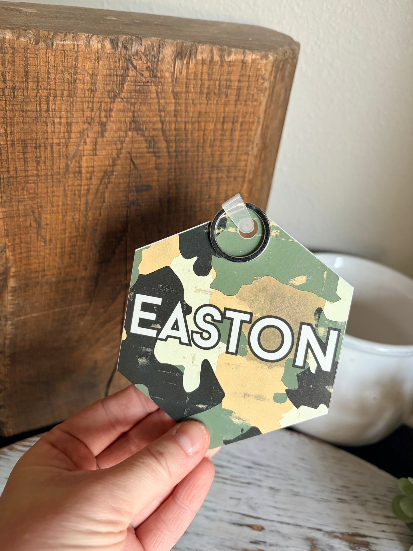 Doublesided Backpack Tags