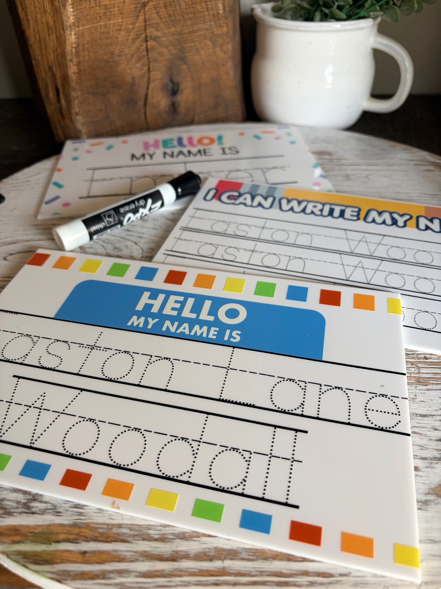 Name Tracing Boards