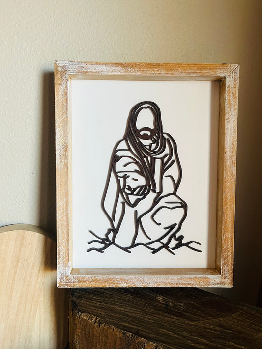 Jesus Framed Art