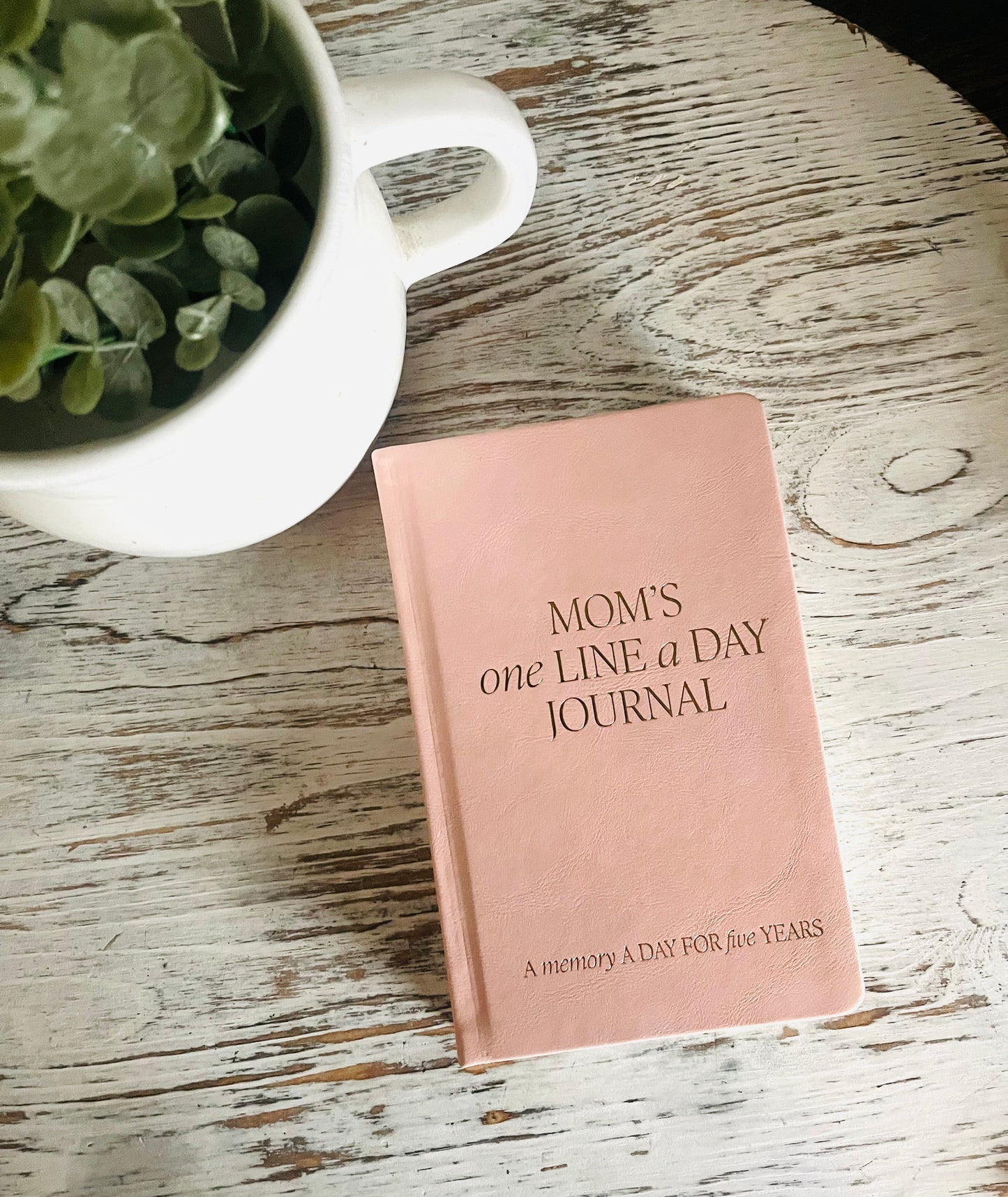 A Memory A Day for Five Years Journal - Mom Version - Pink
