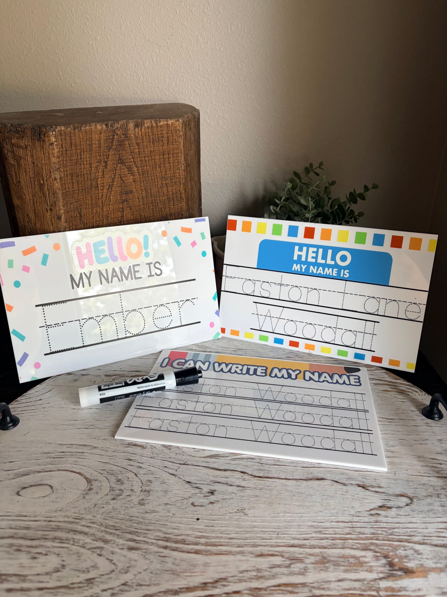 Name Tracing Boards