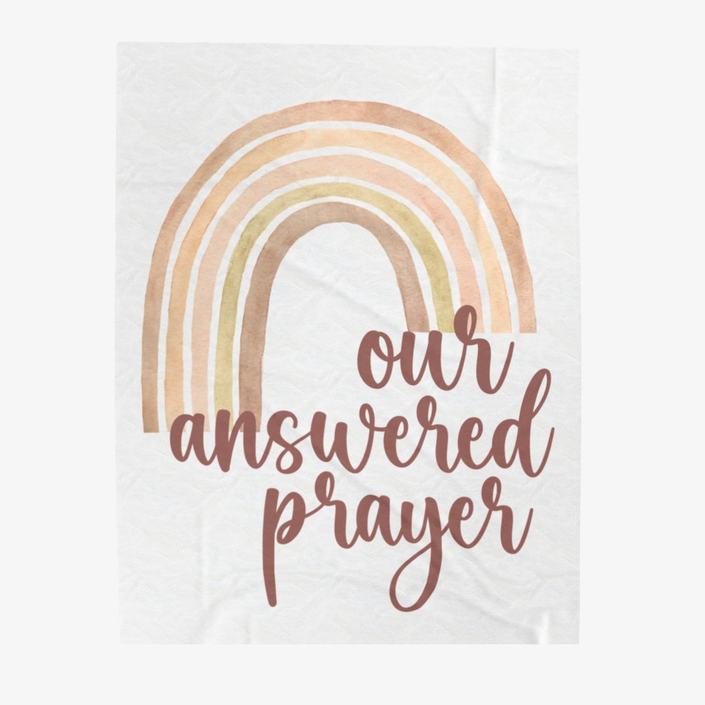 Our Answered Prayer Blanket