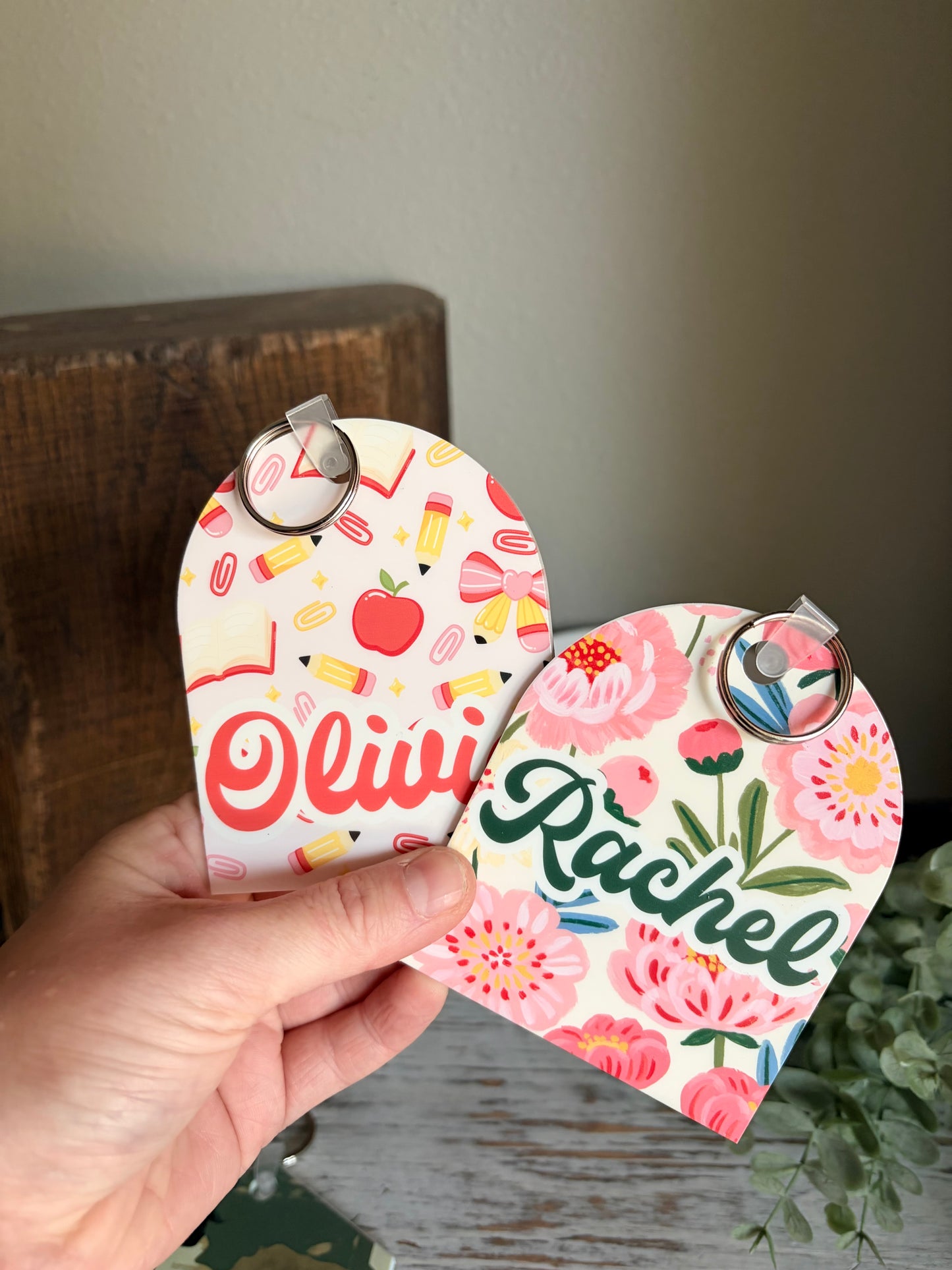 Doublesided Backpack Tags