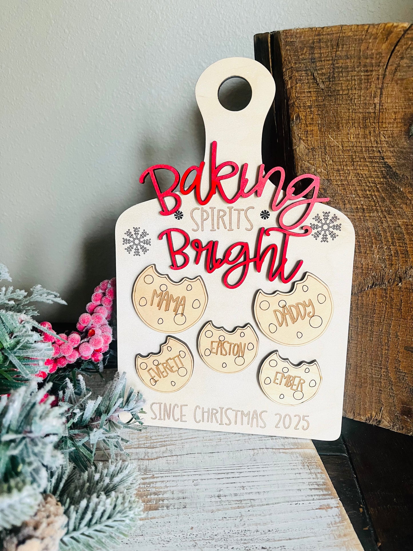 Baking Spirits Bright Cutting Board Decor