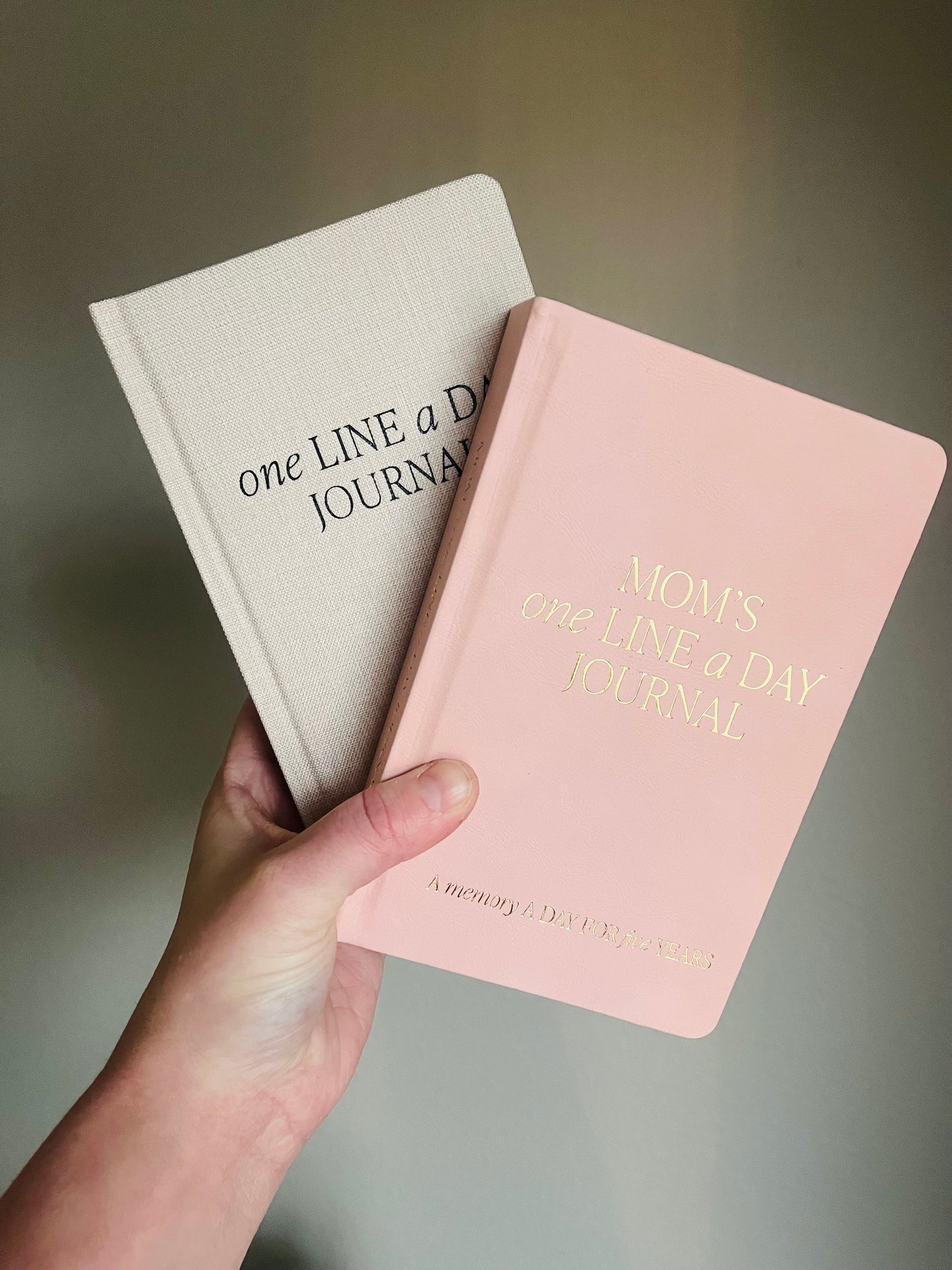 A Memory A Day for Five Years Journal - Mom Version - Pink