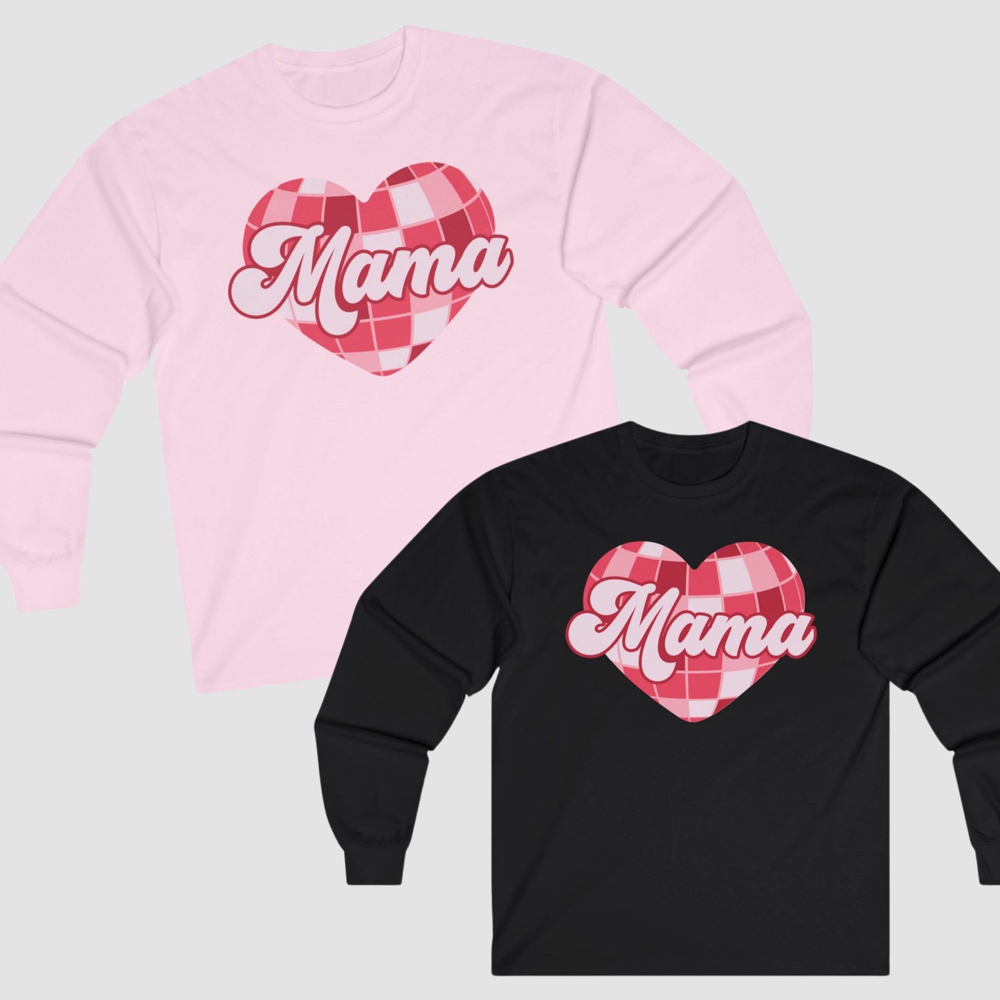 Mama Valentine Adult Long Sleeve Tee