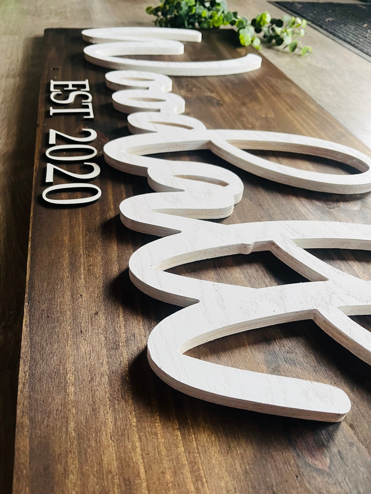 Last Name Sign