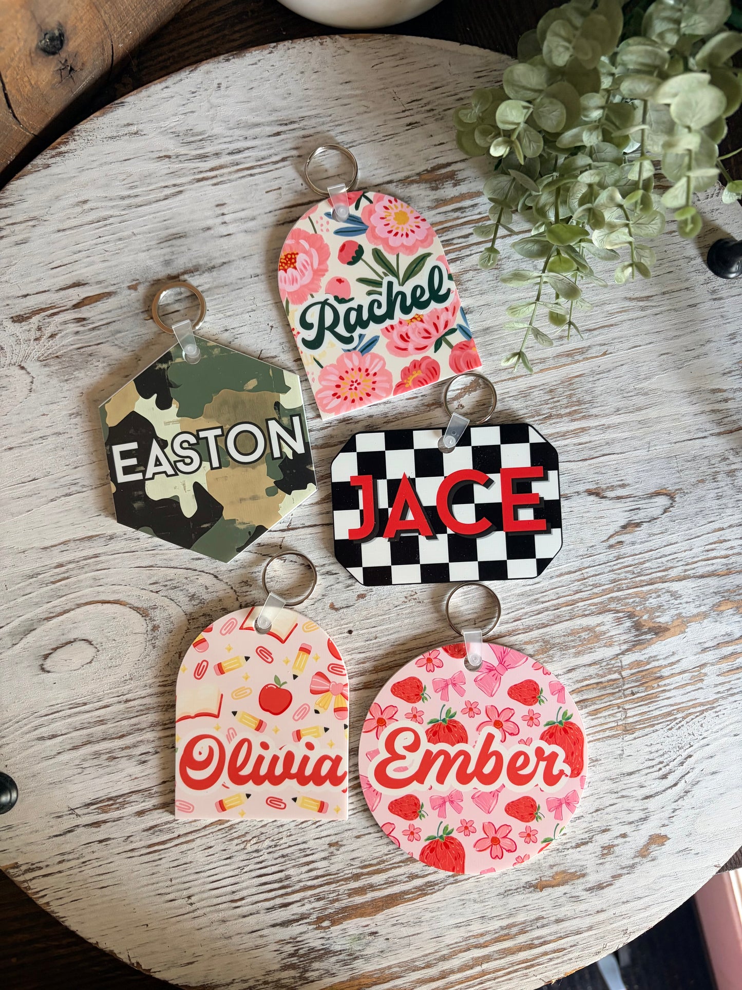 Doublesided Backpack Tags