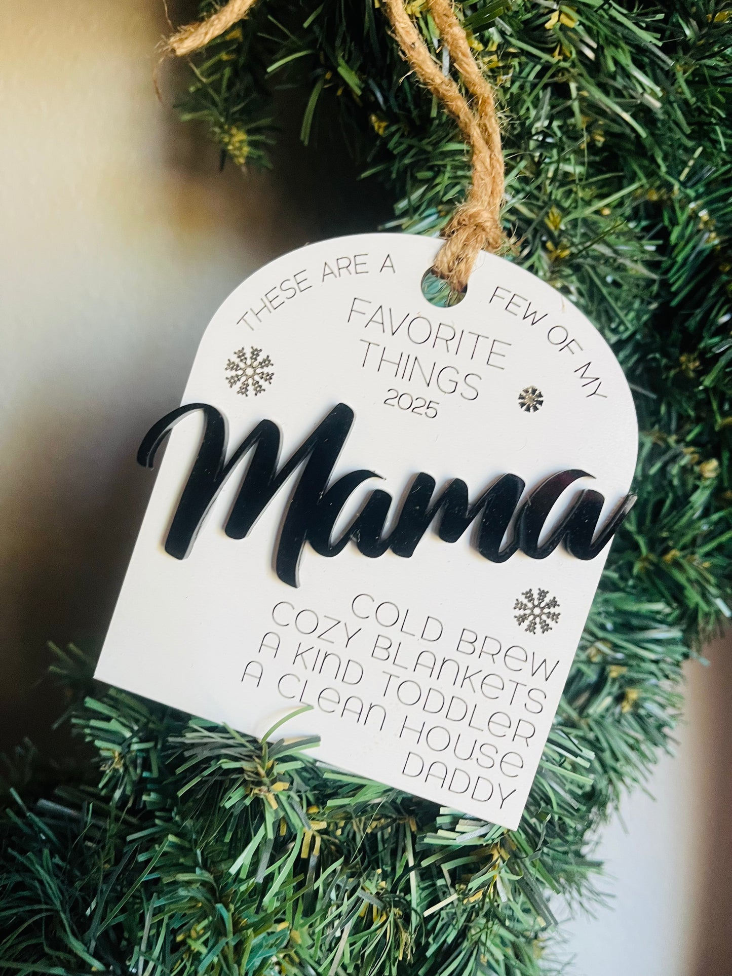 A Few Of My Favorite Things Ornament