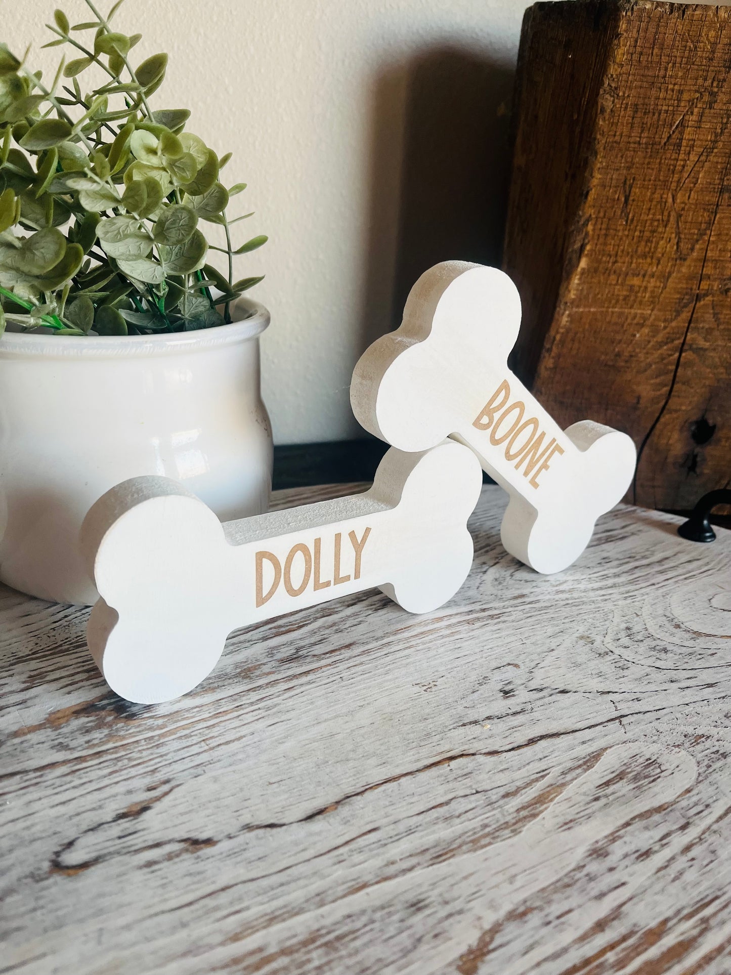 Dog Bone with Custom Name