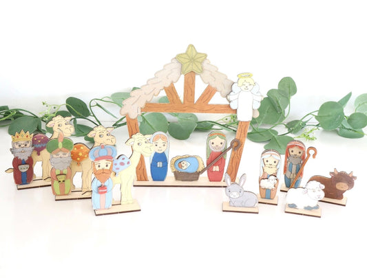 Build Your Own Nativity Paint Kit