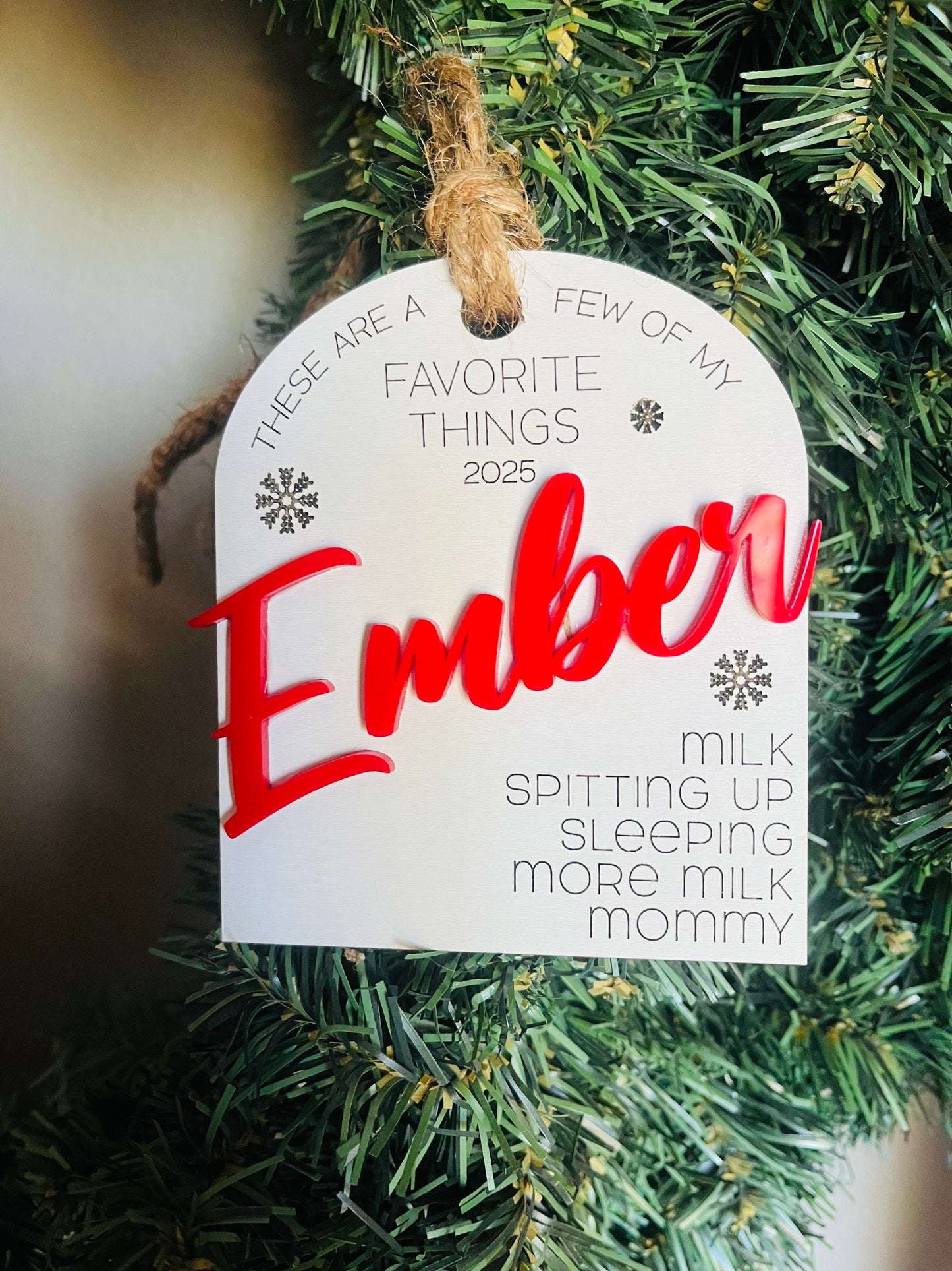 A Few Of My Favorite Things Ornament