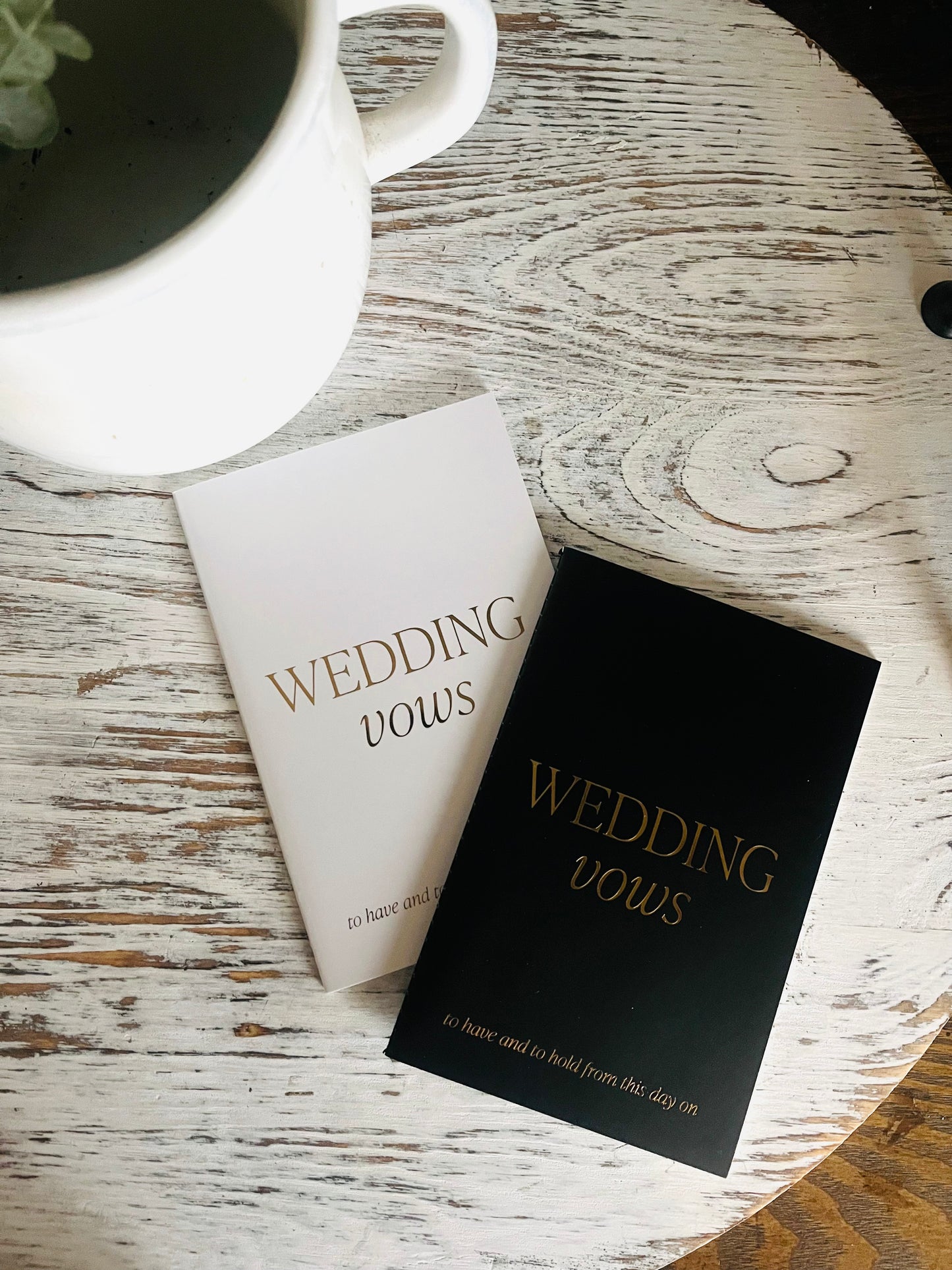 Wedding Vow Booklet Set