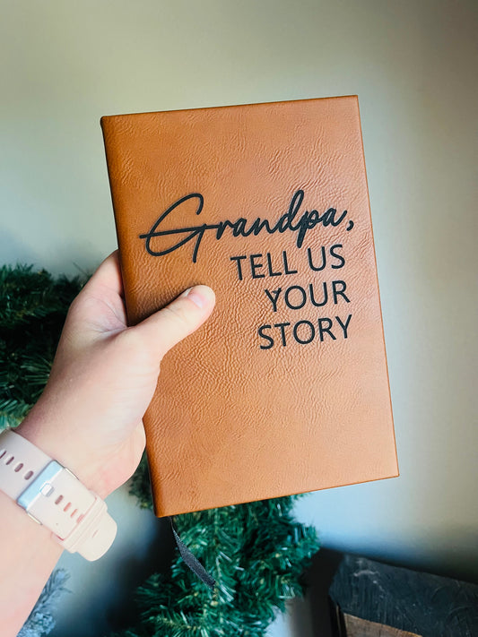 Tell Us Your Story Journal