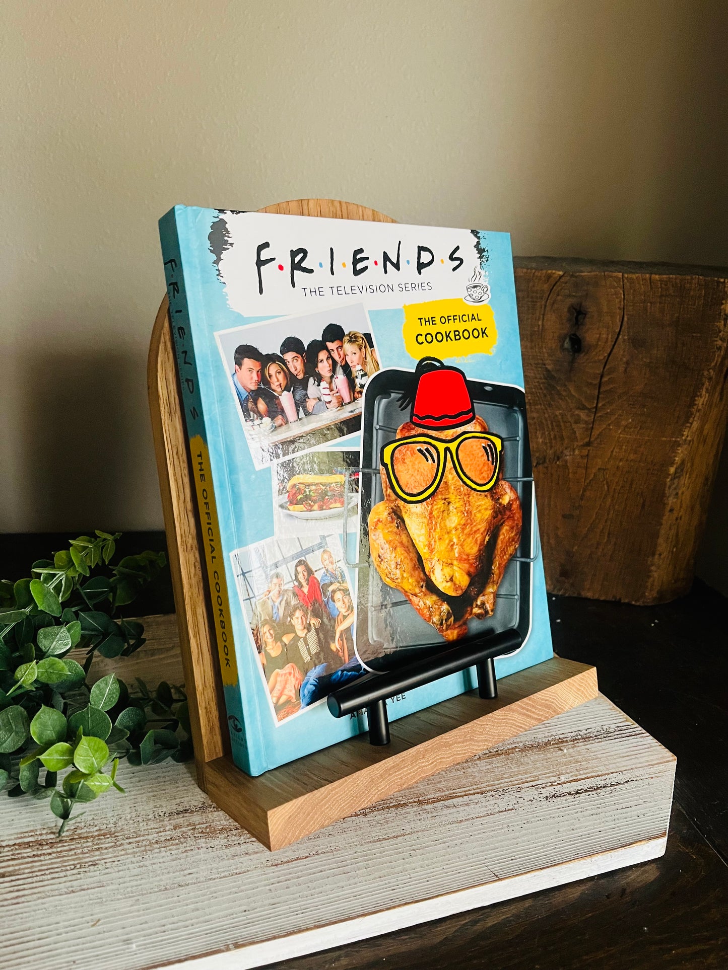 Custom Engraved Cookbook Stand