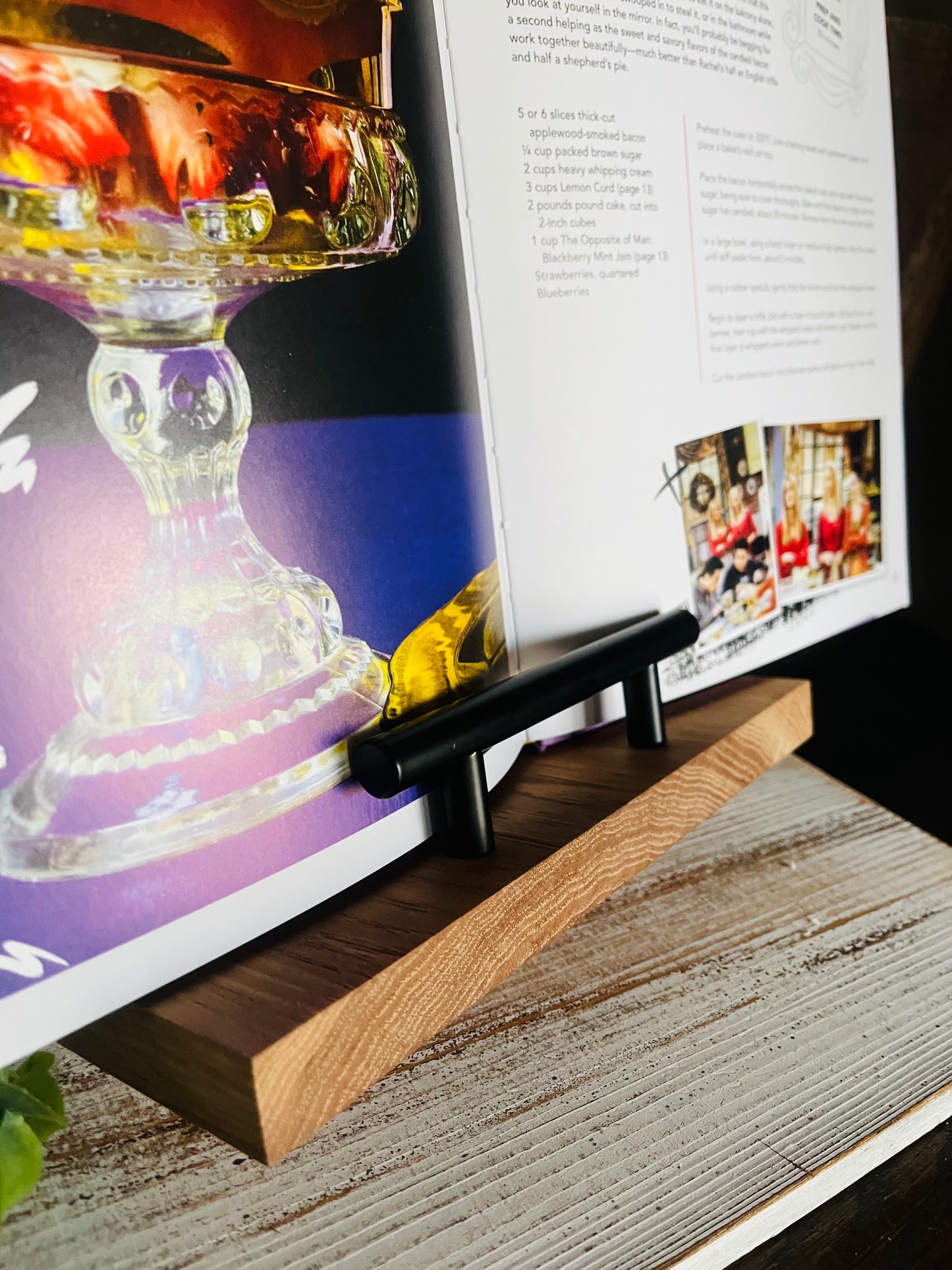 Custom Engraved Cookbook Stand