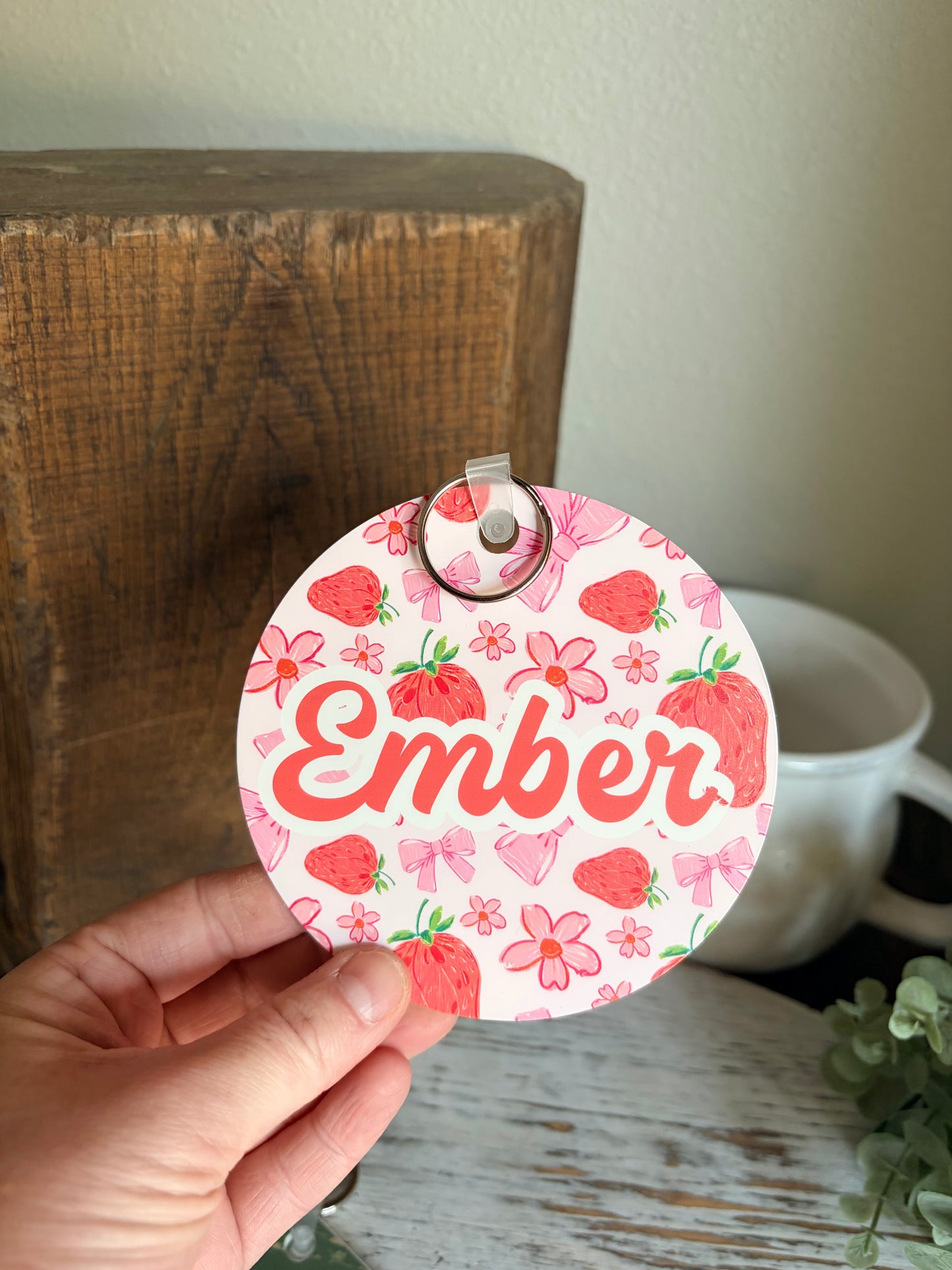 Doublesided Backpack Tags
