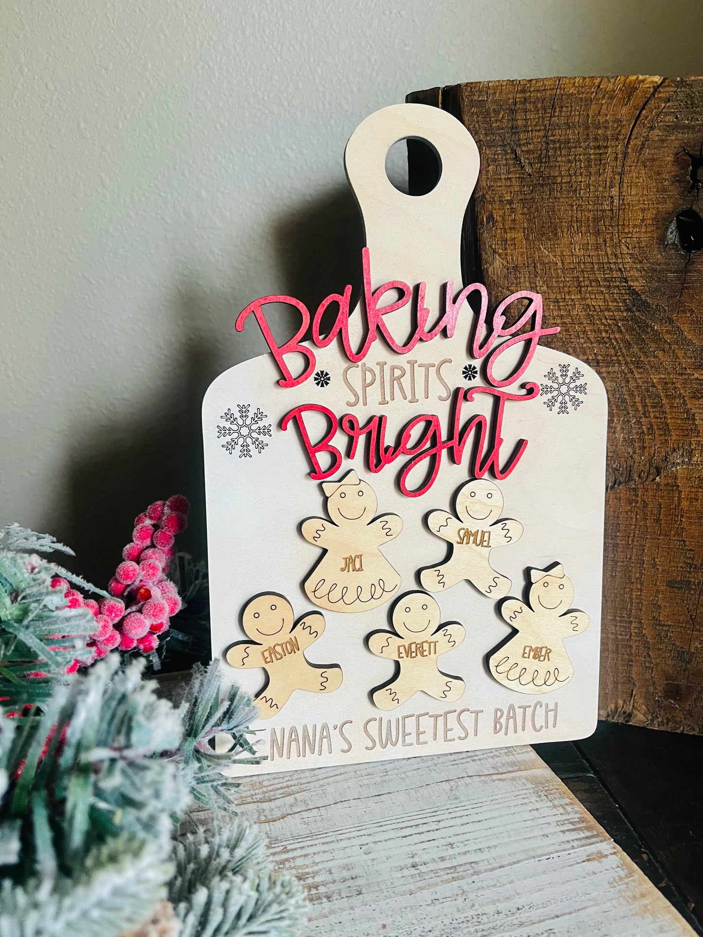 Baking Spirits Bright Cutting Board Decor