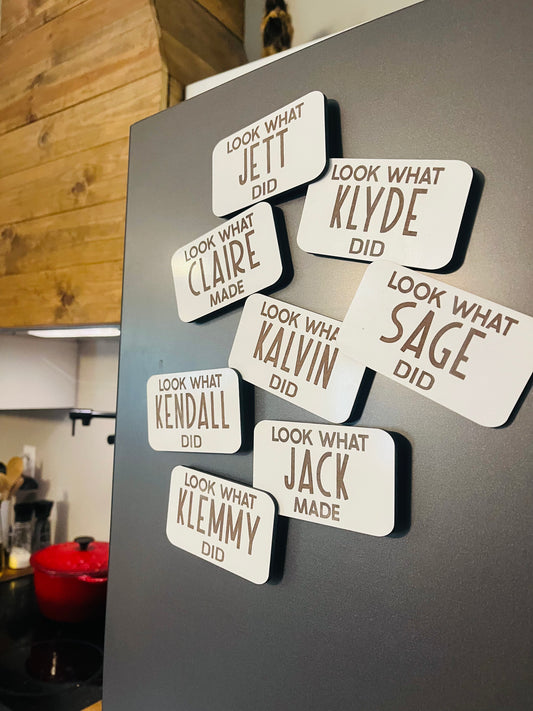 Look What I Did Child’s Magnet
