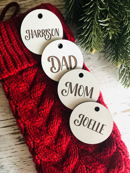 Circle Gift Tags