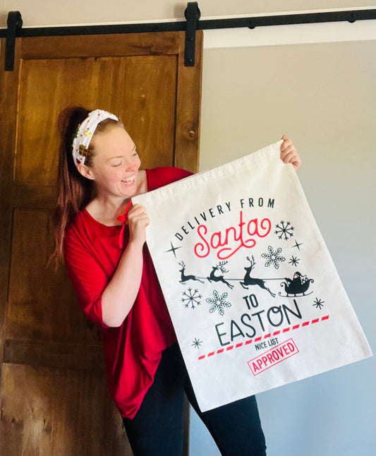 Special Delivery From Santa Gift Sack