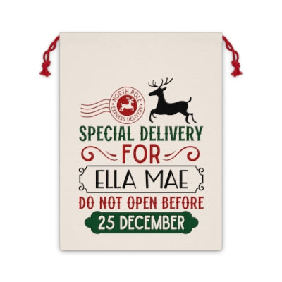 Do Not Open Before December 25 Gift Sack