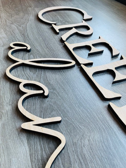 3D Cut Wording